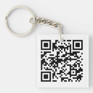 Customisable Acrylic Keychains – Add QR Code/ Logo
