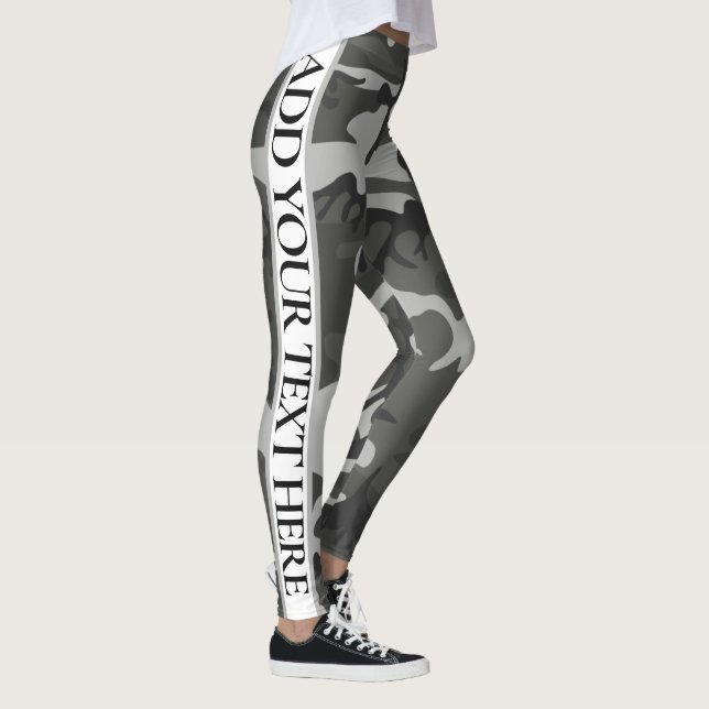 Customisable Add Your Text Leggings (Right)