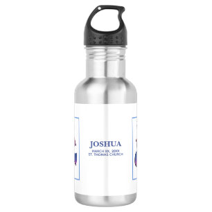 Customisable, Adult Baptism Dove 532 Ml Water Bottle