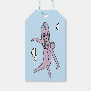 Customisable Aeroplane Gift Tags