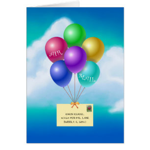 Customisable Air Mail - 5" x 7" Art Card
