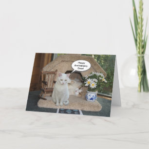 Customisable Anniversary Card