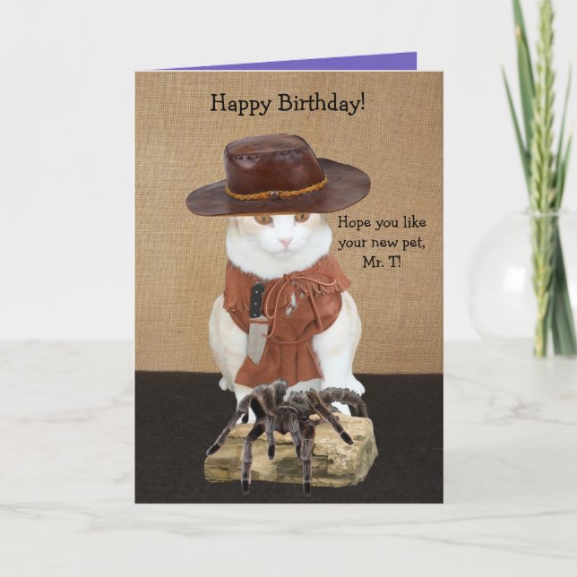 Customisable April Fools Birthday Card (Front)
