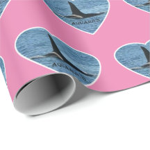 Customisable Aquarius Orca Killer Whale Pink