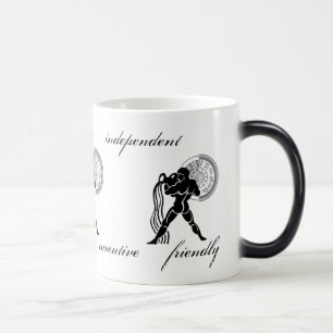 Customisable Aquarius traits Greek-style Zodiac Magic Mug