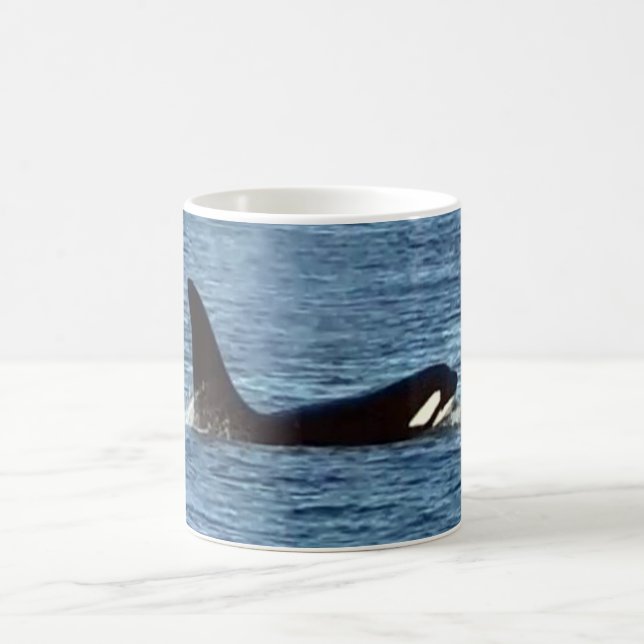 Customisable Aquarius West Coast Killer Whale Mug (Center)