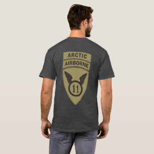 Customisable Arctic Airborne Olive Drab T-Shirt