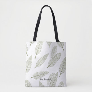 Customisable Arrow Pattern Tote Bag with Name