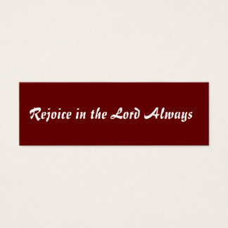 Customisable Art Mini Card