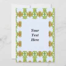 Customisable Art Nouveau Weave Pattern