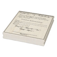 Customisable Artwork Authentication Print I