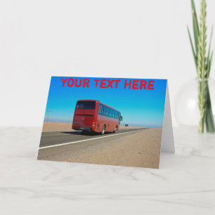 Customisable Atacama bus, Chile Card