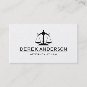 Customisable Attorney Business Cards