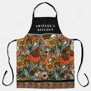 Customisable Australian Wildflower Garden Apron