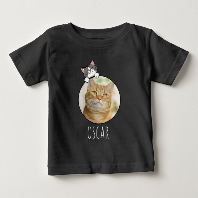 Customisable Baby Fine Jersey T-Shirt (Front)