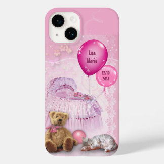 (Customisable) Baby Girl Case-Mate iPhone 14 Case