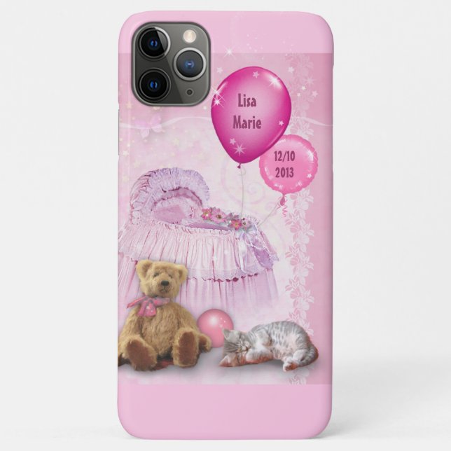 (Customisable) Baby Girl Case-Mate iPhone Case (Back)