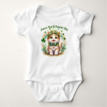 Customisable Baby’s First St Patrick’s Day. 