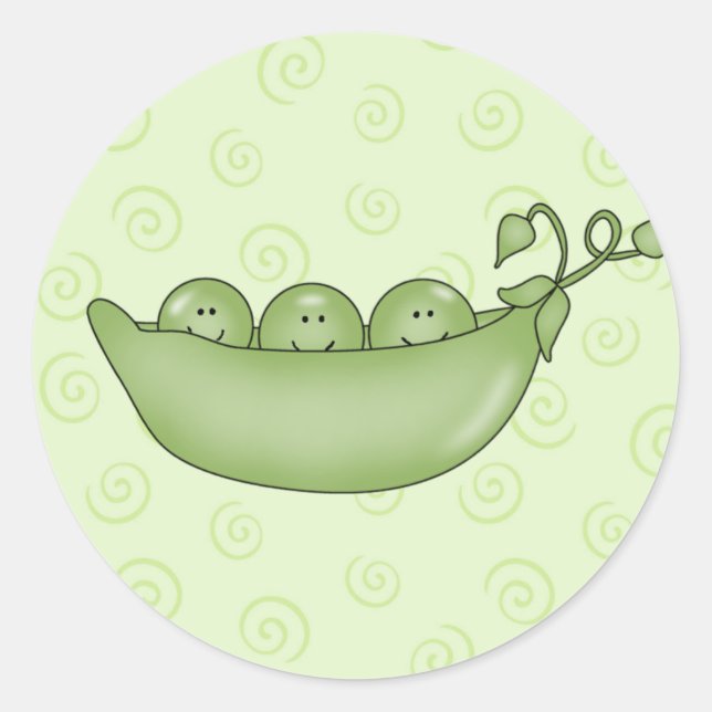 Customisable Baby Shower stickers (Front)