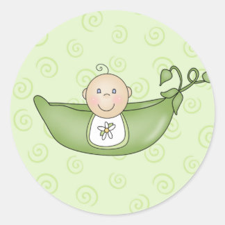Customisable Baby Shower stickers