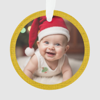 Customisable Baby's First Christmas Acrylic Ornament