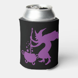 Customisable Bad Witches Brew Beer Can Cooler
