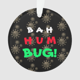 Customisable Bah Humbug! COVID-19 Ornament