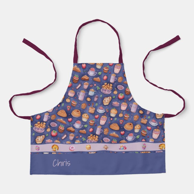Customisable - Baked goods Apron (Front)