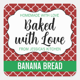 Customisable Baked with Love Label HM001_03sqv1