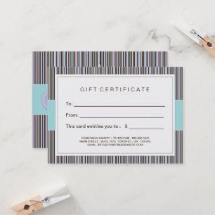 Customisable Bakery Gift Certificate
