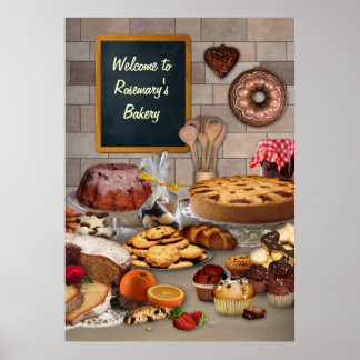Customisable Bakery Poster