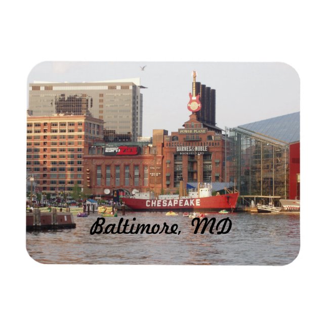 Customisable Baltimore Magnet (Horizontal)