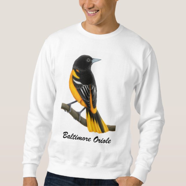 Customisable Baltimore Oriole Bird Shirt (Front)