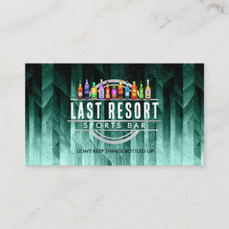 Customisable Bar business cards