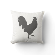 Customisable Barnyard Rooster Pillow