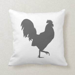 Customisable Barnyard Rooster Pillow