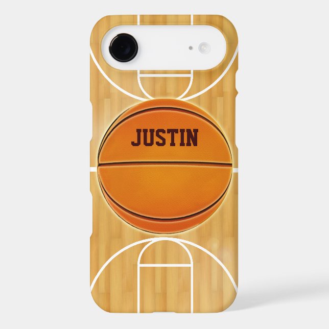Customisable Basketball Court Case-Mate iPhone Case (Back)
