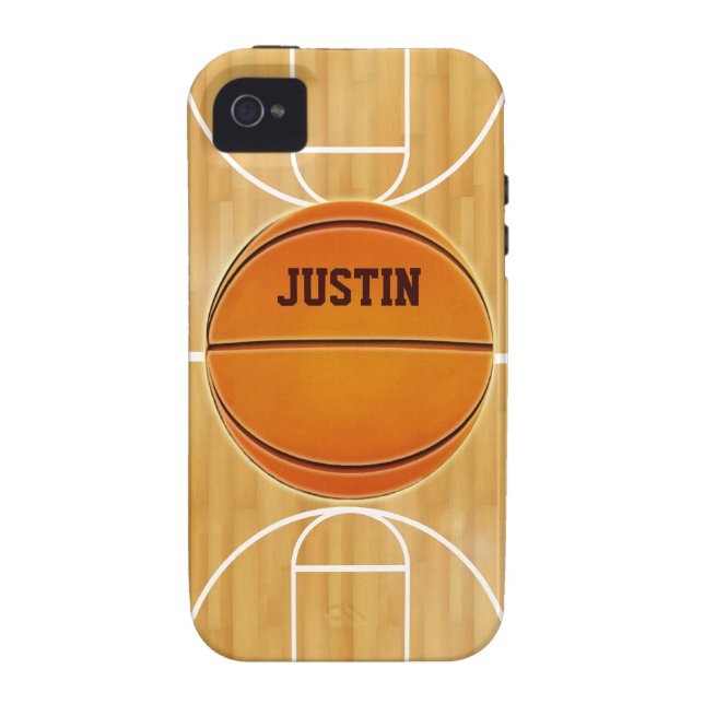 Customisable Basketball Court Case-Mate iPhone Case (Back)