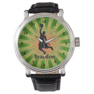 Customisable Basketball Design Watch