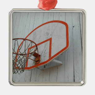 Customisable Basketball Hoop Design Metal Tree Decoration
