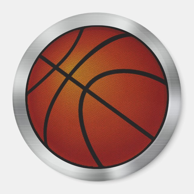 Customisable Basketball Magnets BULK Discounts (Front)