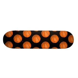 Customisable Basketball Pattern Skateboard