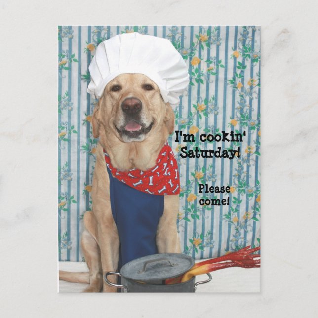 Customisable BBQ Postcard Invitation (Front)