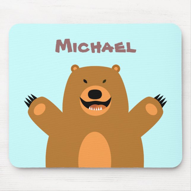 Customisable Bear Mousepad (Front)