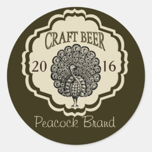 Customisable Beer Labels with Peacock