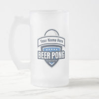 Customisable Beer Pong Championship Logo