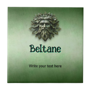 Customisable Beltane Ceramic Tile
