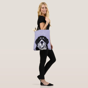 Customisable Bernese Mountain Dog Tote Bag
