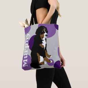 Customisable Bernese Mountain Dog Tote Bag