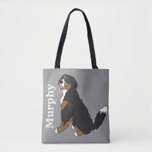 Customisable Bernese Mountain Dog   Tote Bag